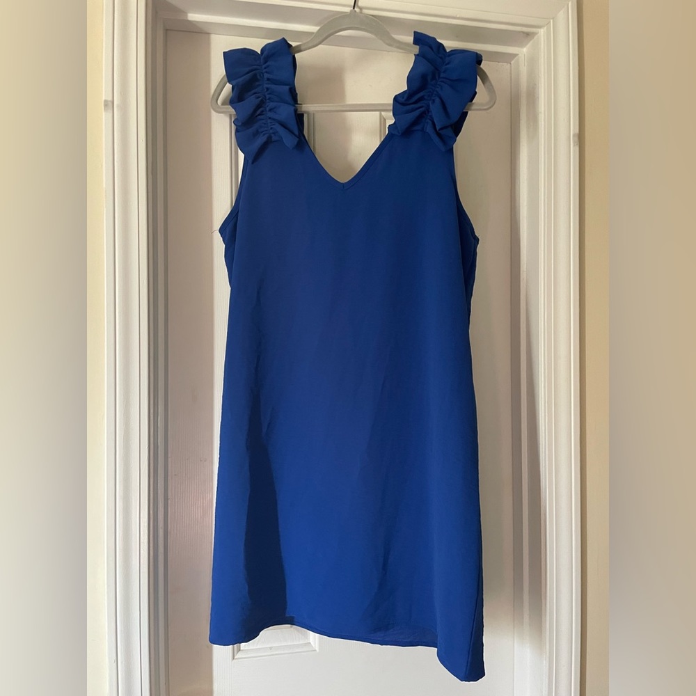 Entro Royal Blue Mini Dress